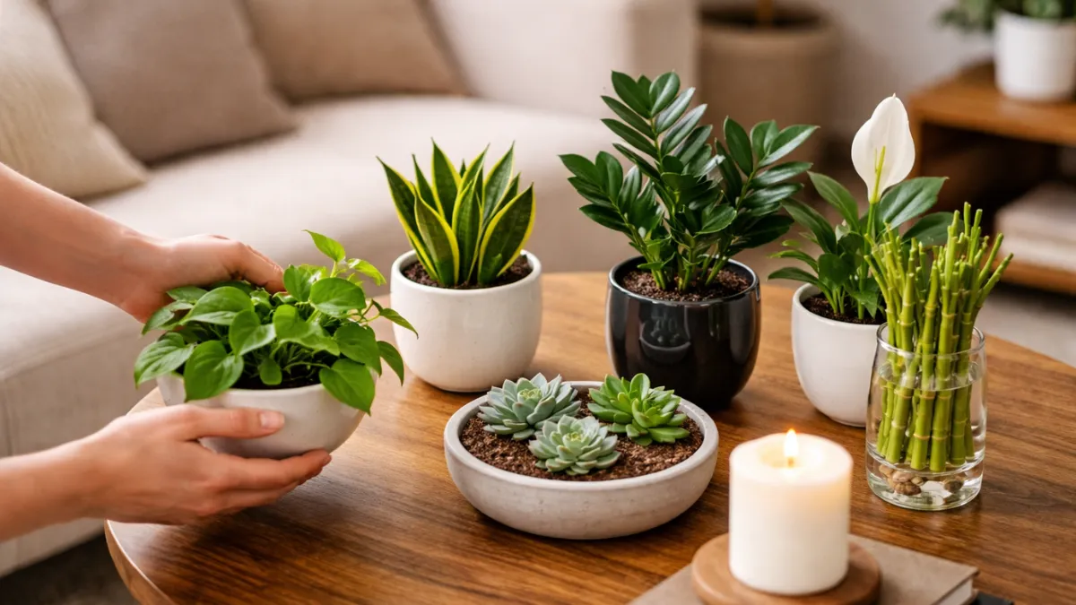 Best Indoor Plants for Coffee Tables and Small Spaces