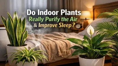 Best Indoor Plants for Clean Air & Better Sleep (Science-Based Guide)