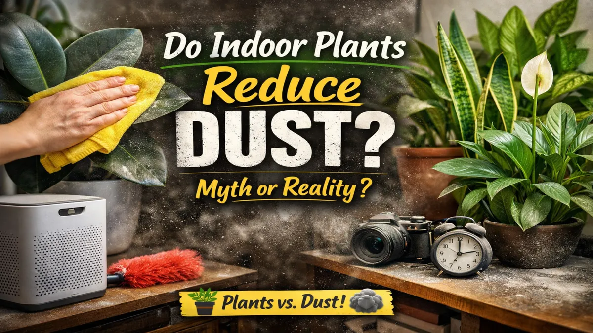 Do Indoor Plants Reduce Dust at Home? What Research Says