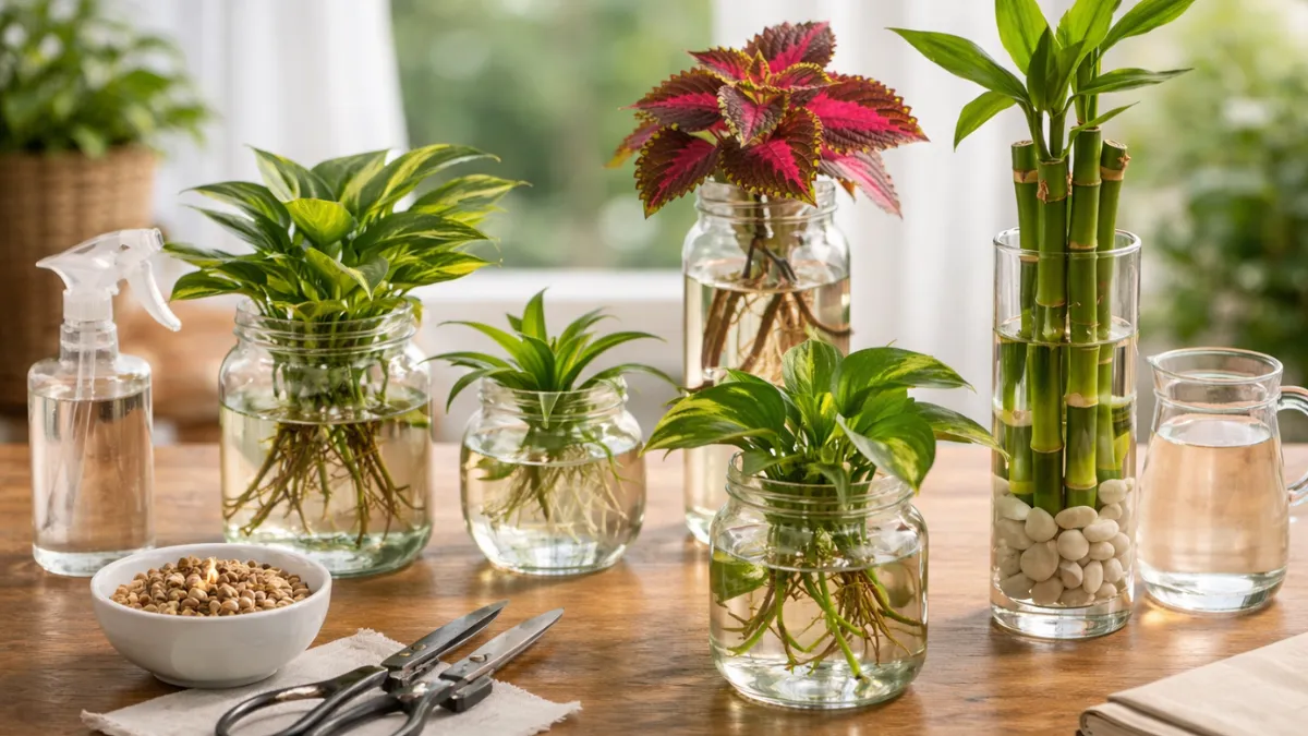 indoor plants that grow in water only