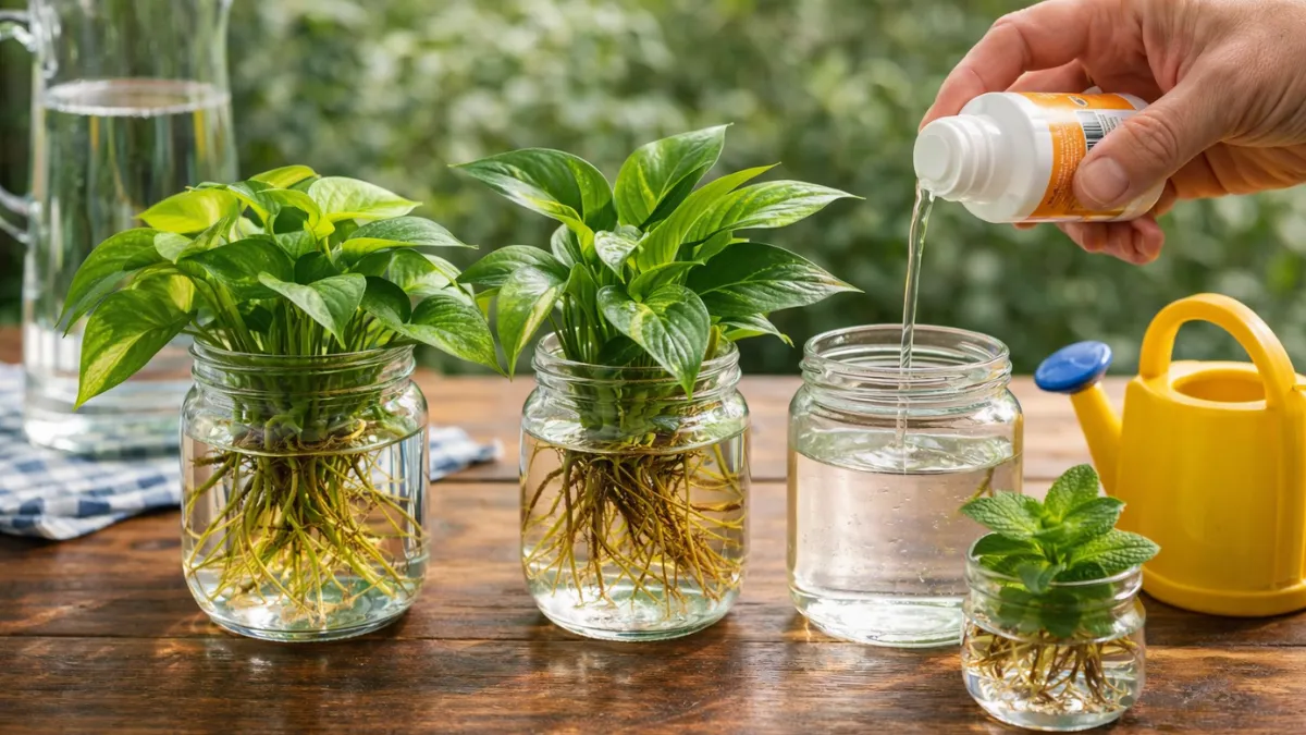 plants that grow in water without soil