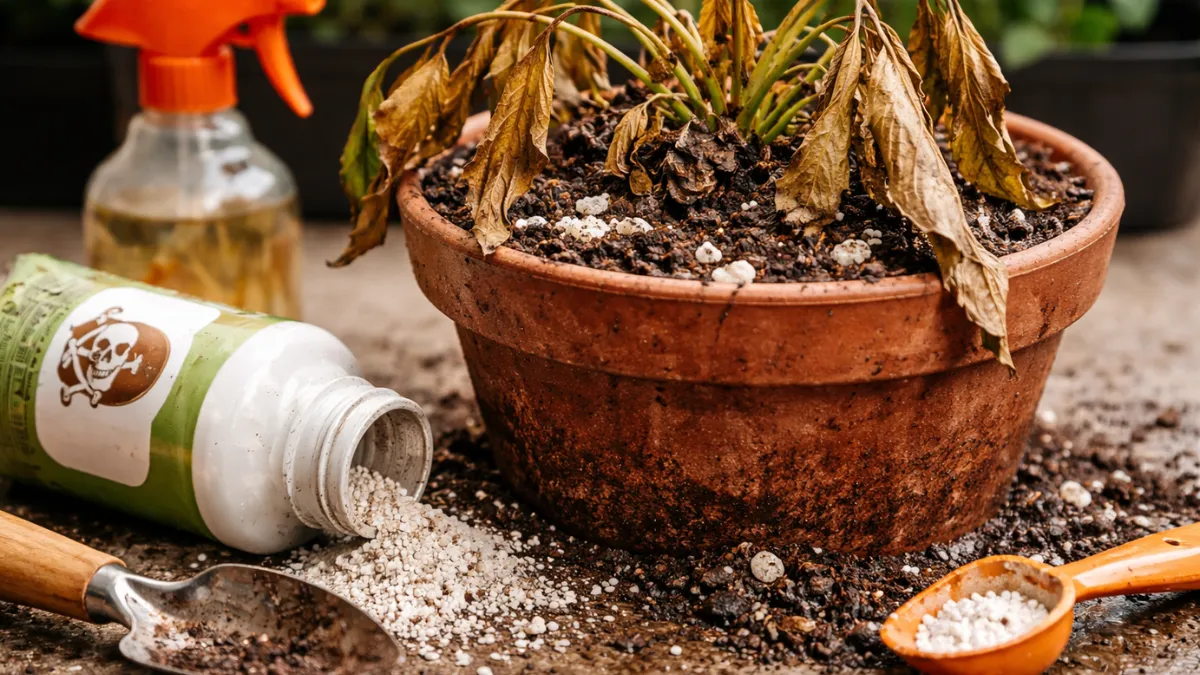 overwatering indoor plants root rot