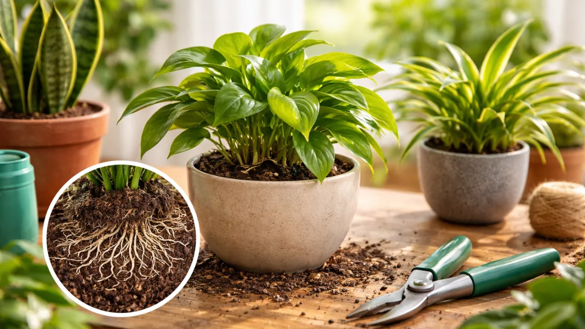 indoor plant care 30 days transformation