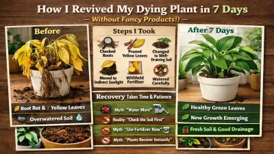 How I Turned My Dying Indoor Plant Into a Healthy One in 7 Days