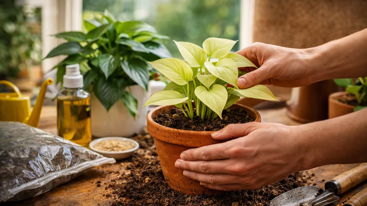 Why Indoor Plants Turn Pale Green (And How to Fix It)
