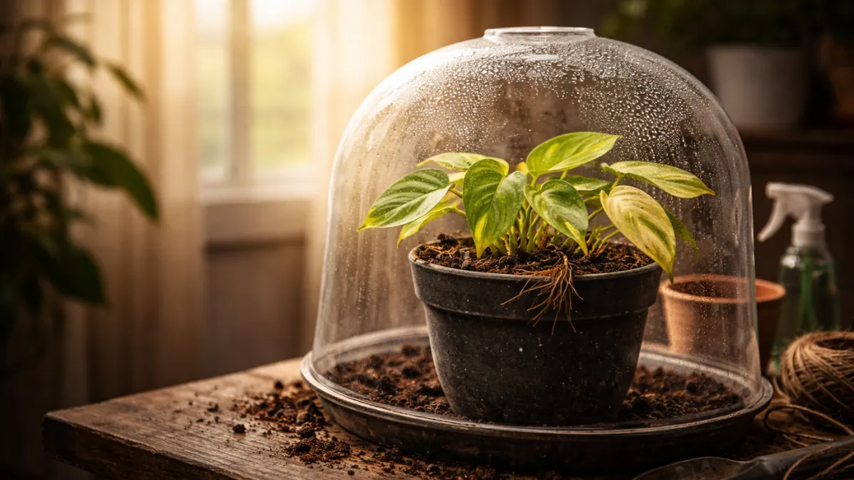 why indoor plants are not growing