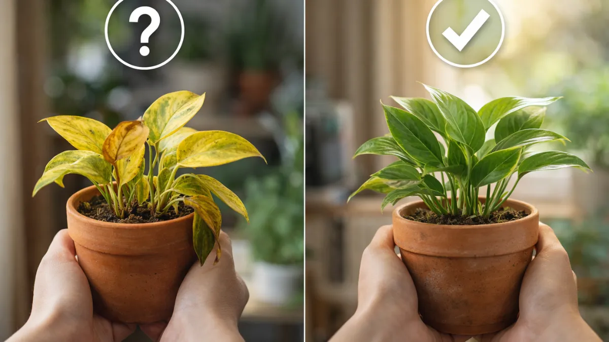 houseplants struggle during seasonal changes