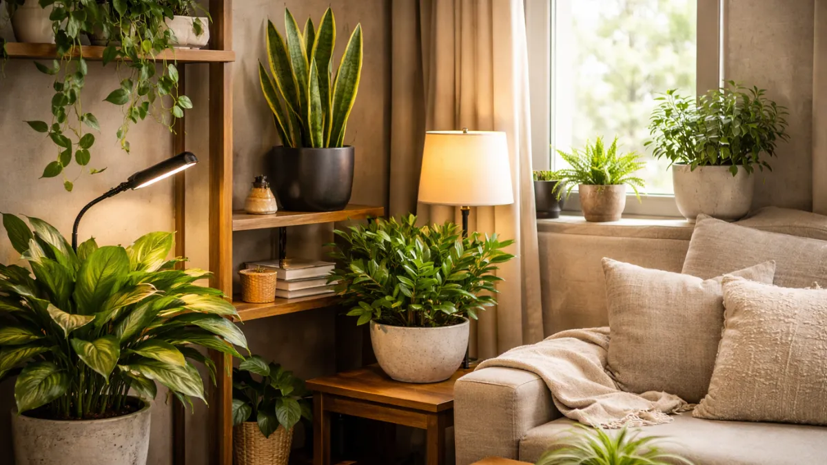 low light plants for small apartments