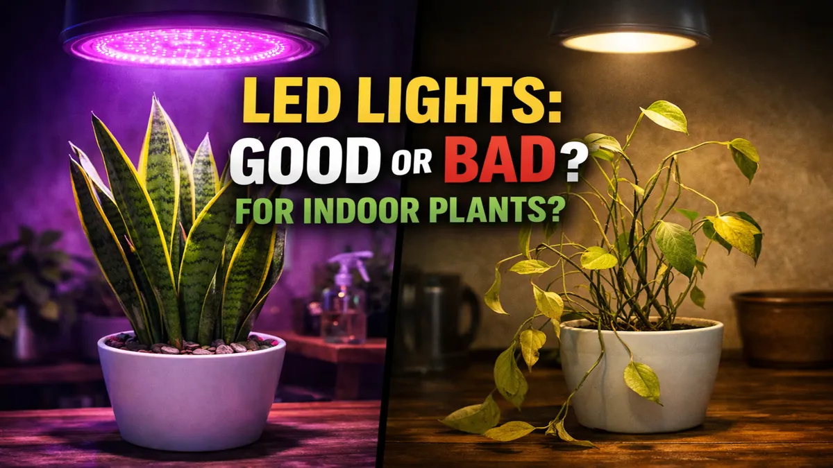 Can Indoor Plants Survive Under LED Light Only? Truth Explained