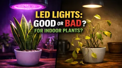 Can Indoor Plants Survive Under LED Light Only? Truth Explained