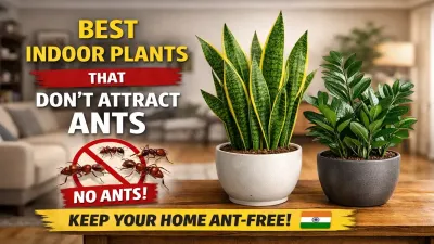 Indoor Plants That Dont Attract Ants in India (Safe Picks for Homes)
