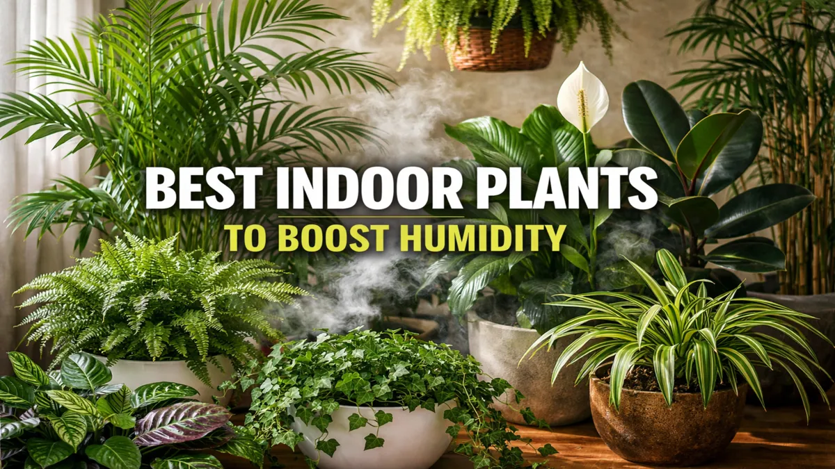 9 Indoor Plants That Improve Indoor Humidity Levels Naturally