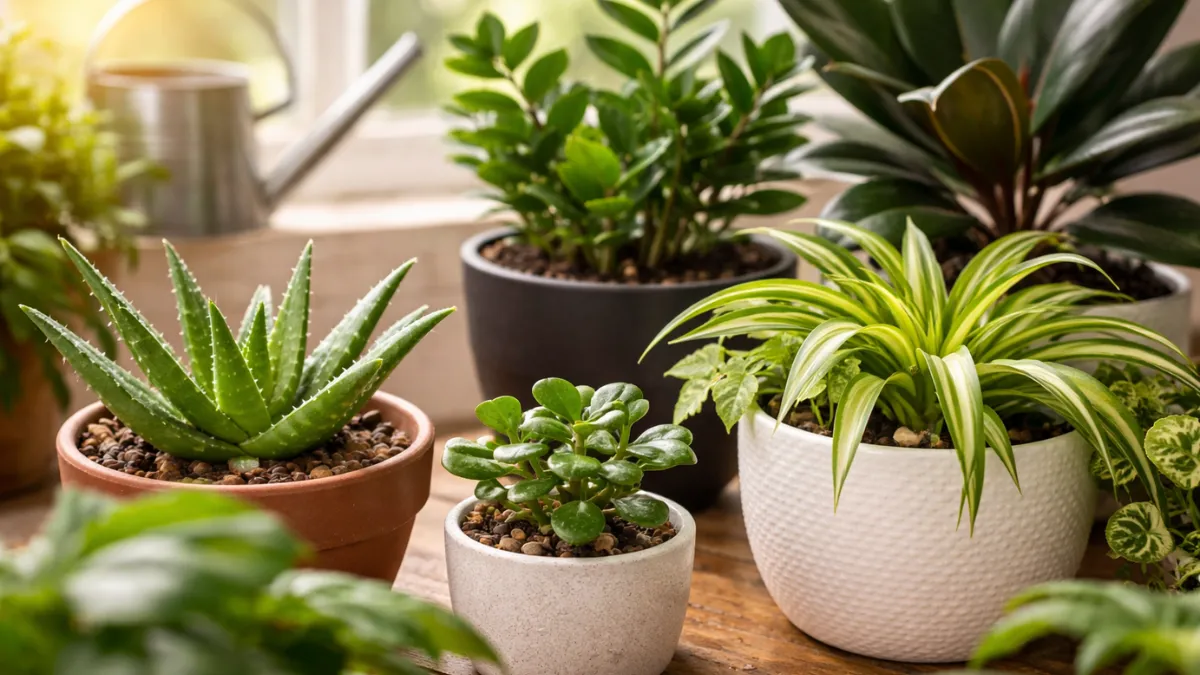 low maintenance indoor plants