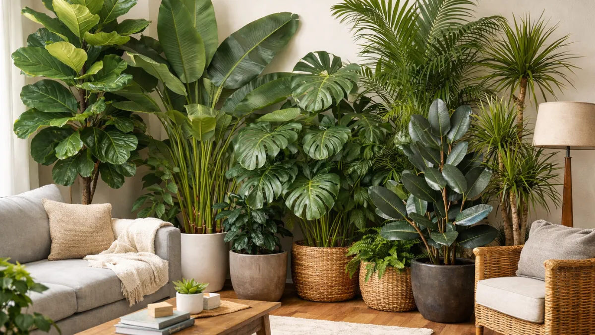 large indoor plants