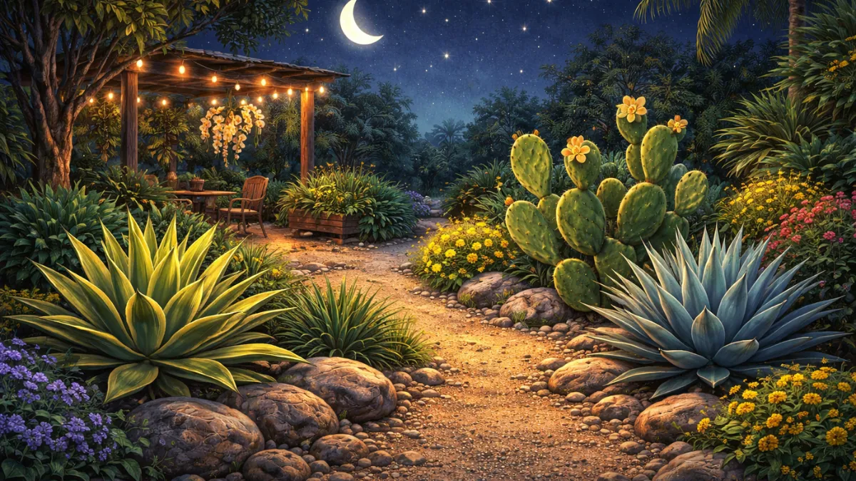 outdoor plants that release oxygen at night