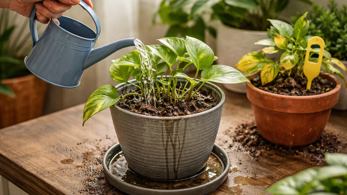 why indoor plants are not growing