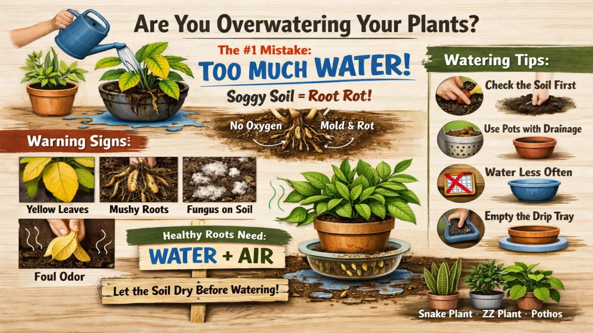 This One Mistake Is Killing 90% of Indoor Plants (Avoid It Now)