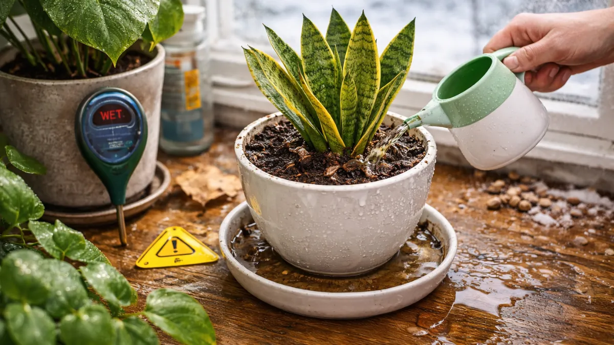 Indoor plants stop growing in winter