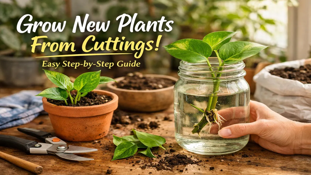 Indoor Plant Propagation Guide – Step by Step for Beginners