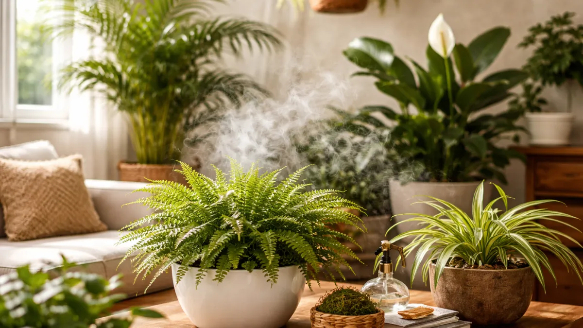 Indoor plants that increase humidity