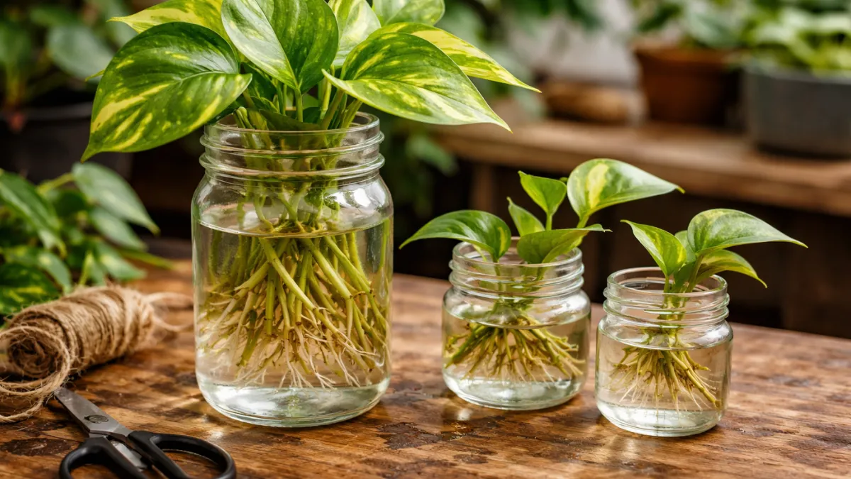 fast growing indoor plants from cuttings
