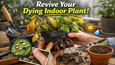 How to Revive a Dying Indoor Plant (Step-by-Step Guide)