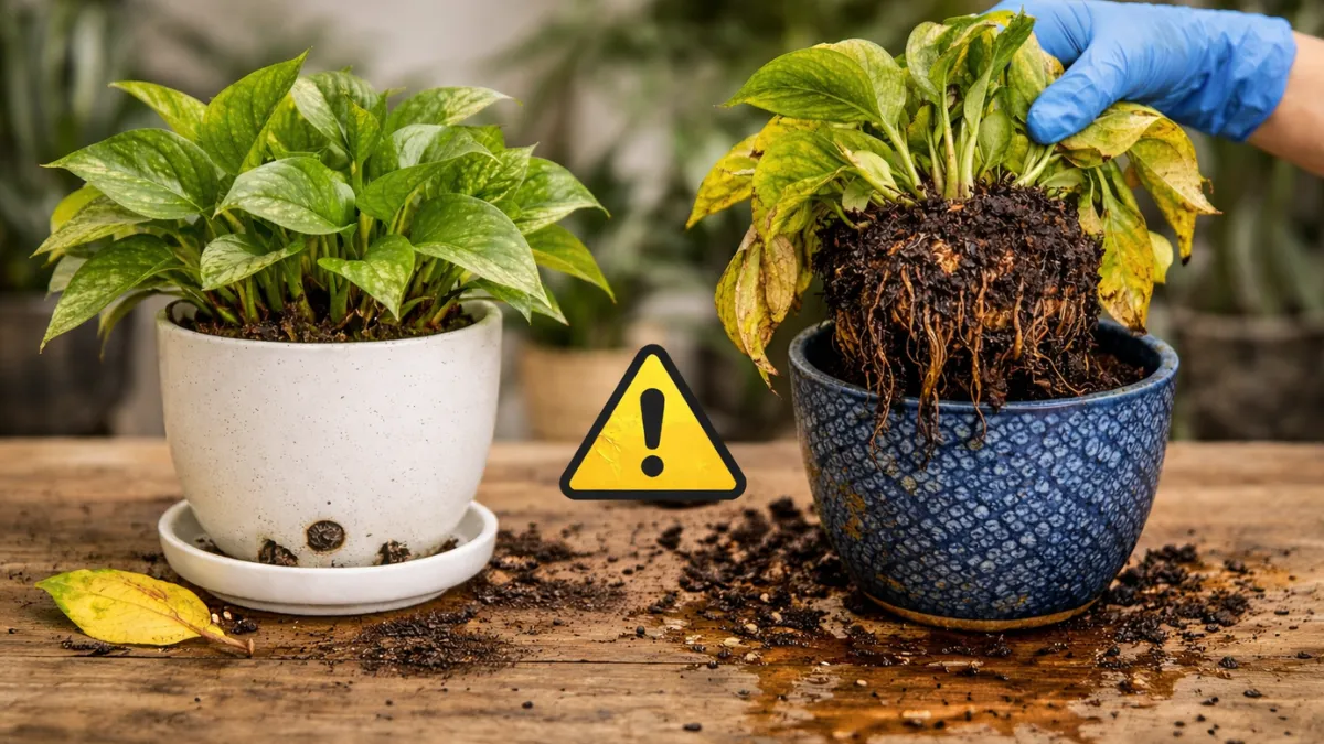 indoor plants without drainage holes