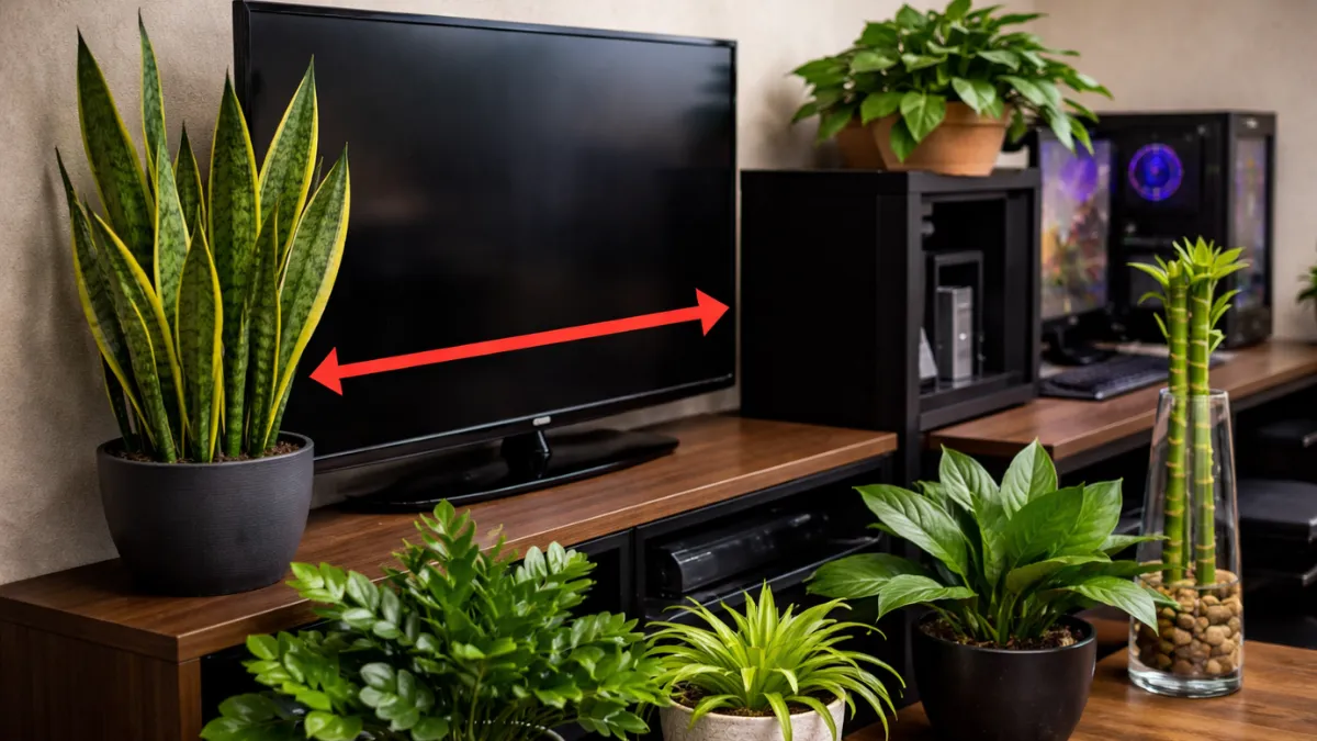 plants for electronics area
