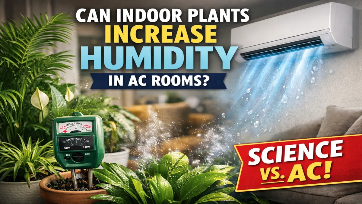 Do Indoor Plants Increase Humidity in AC Rooms? Explained