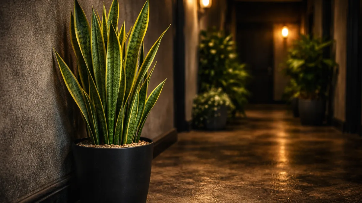 best plants for dark hallways