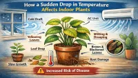 How Sudden Temperature Drops Affect Indoor Plants (Warning Signs You Shouldnt Ignore)
