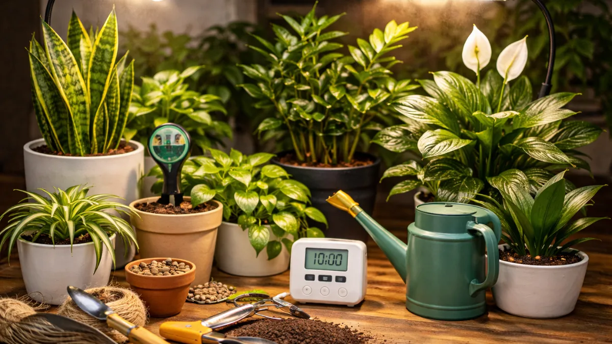 indoor plants that grow under artificial light