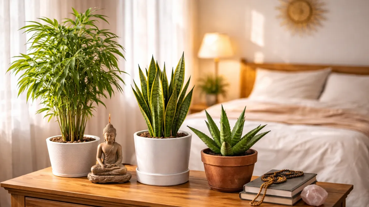best plants for bedroom according to vastu