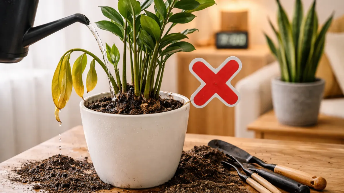 zz plant vs snake plant