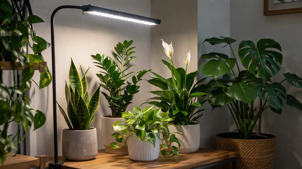 indoor plants grow faster