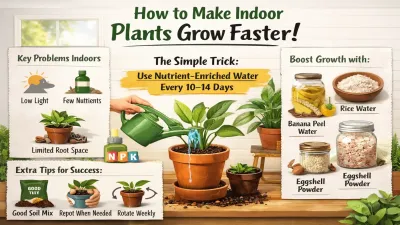 Grow Indoor Plants 2X Faster Using This Simple Trick (Tested Method)