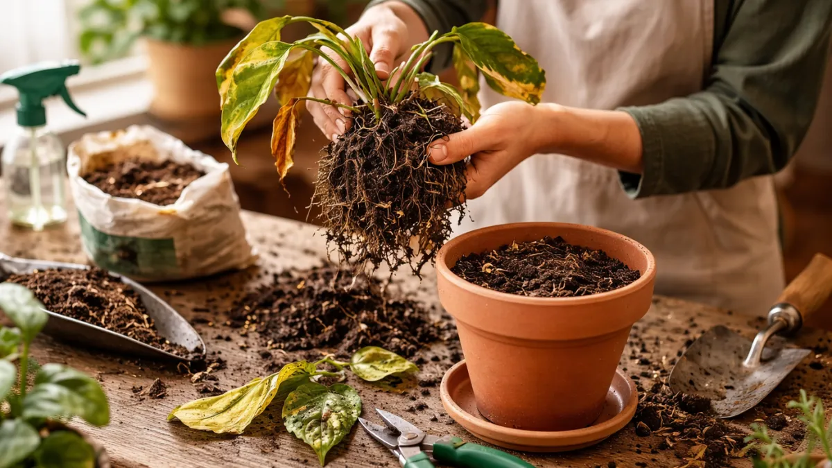 why indoor plants keep dying