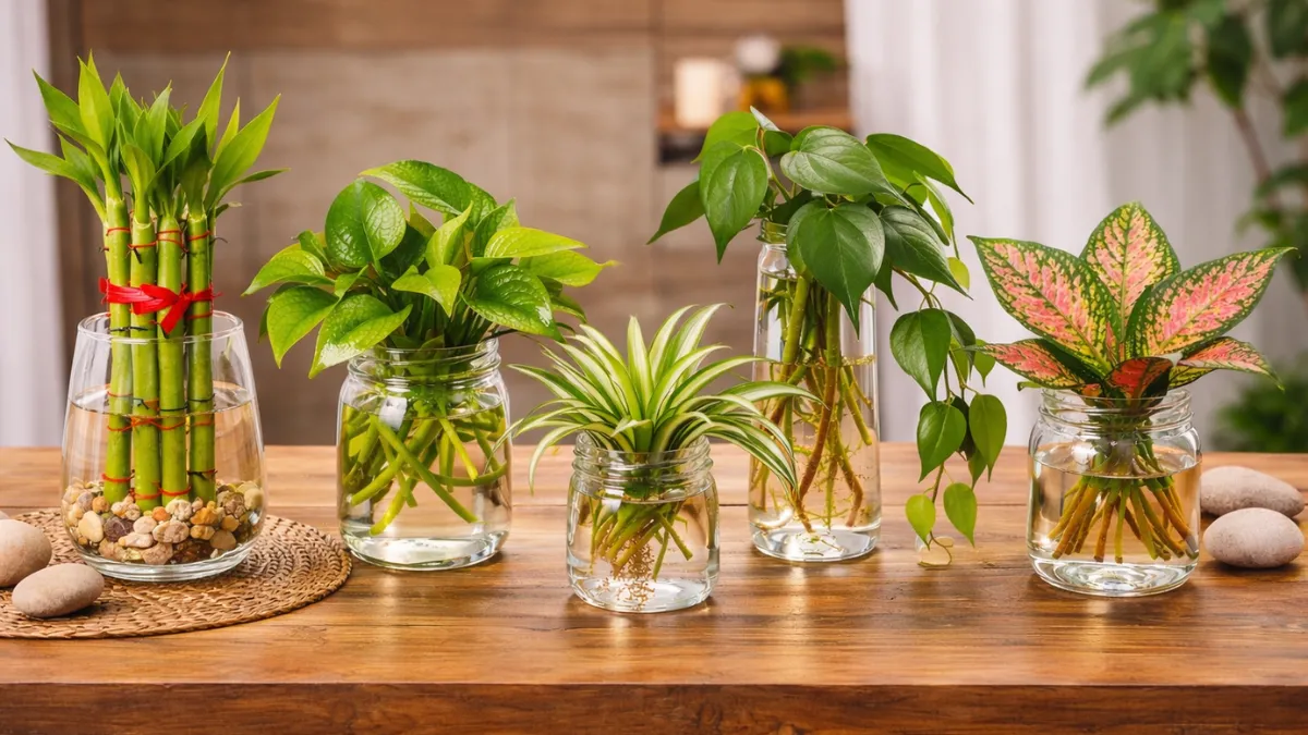 plants that grow in water without soil