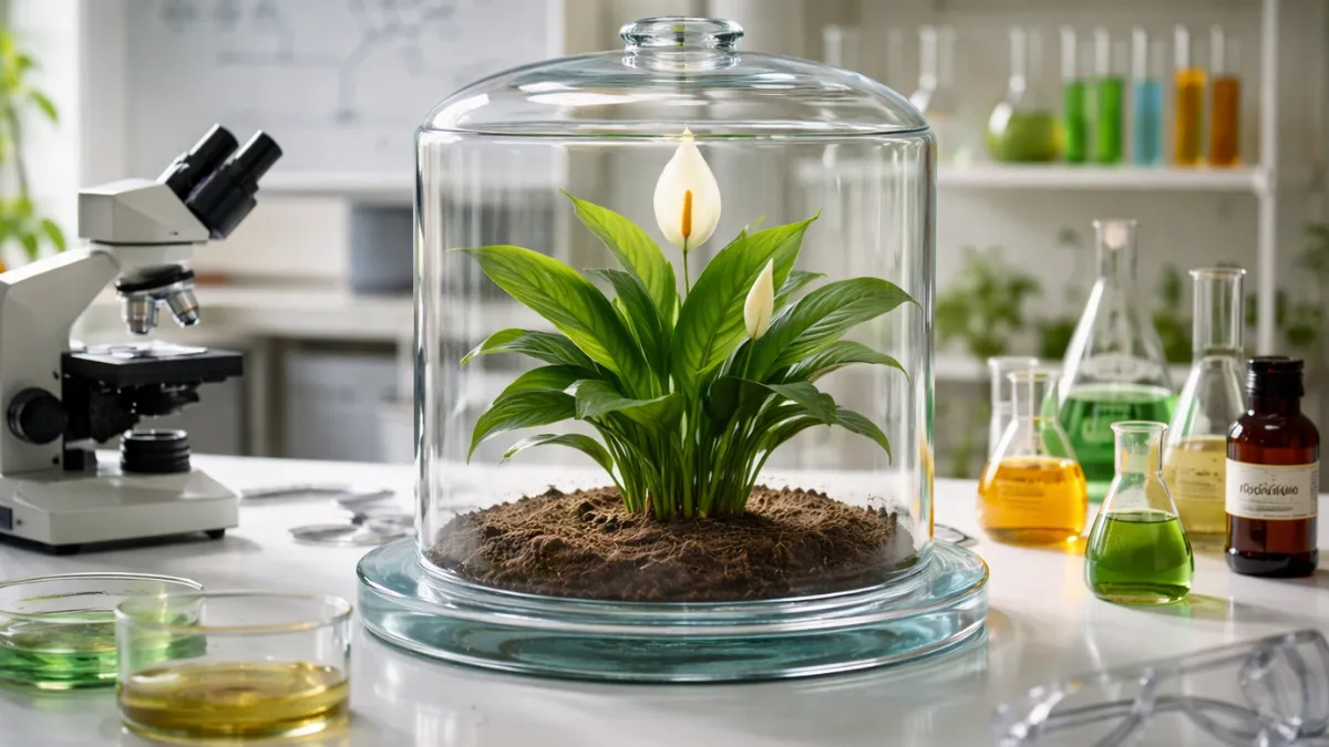 peace lily nasa study