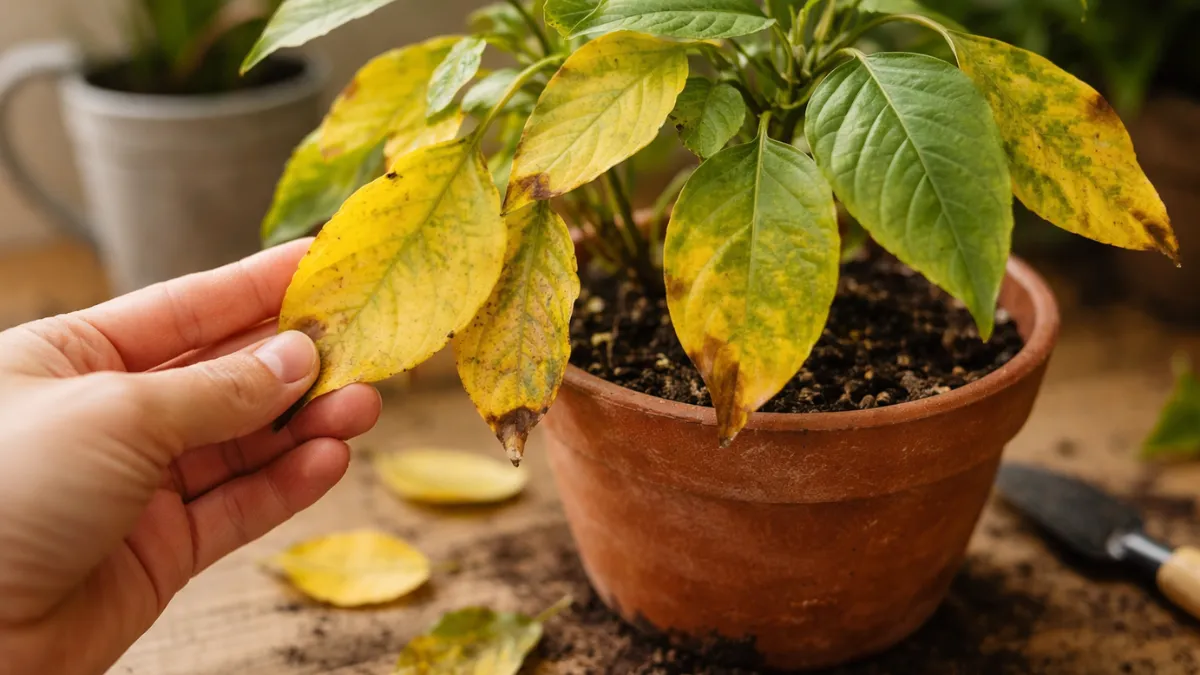 how to save a dying indoor plant